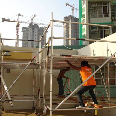 清遠(yuǎn)盤扣腳手架出租 腳手架租賃